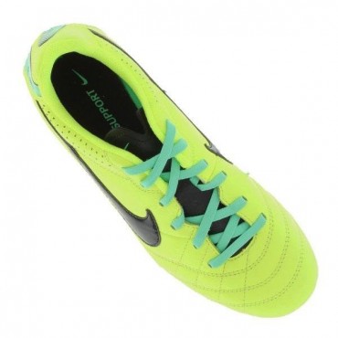 NIKE 509081 JR TIEMPO NATURAL IV LTR FG JUNIORSKÉ KOPAČKY - Žlutá č.3
