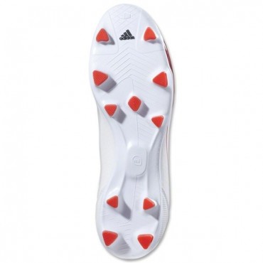 ADIDAS F10 TRX FG MESSI KOPAČKY - Bílá, Červená č.3