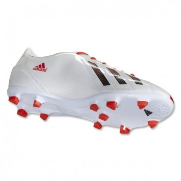 ADIDAS F10 TRX FG MESSI KOPAČKY - Bílá, Červená č.5