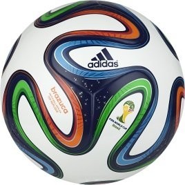 ADIDAS BRAZUCA TOP REPLIQUE FOTBALOVÝ MÍČ velikost 5 - Bílá č.1