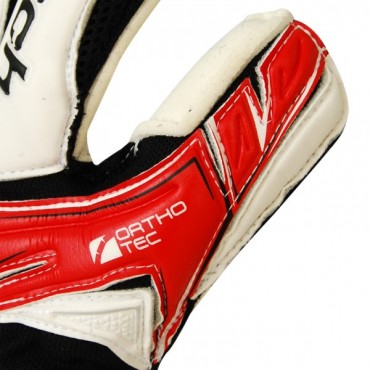 REUSCH 3170600 KEON D1 ORTHO TEC RUKAVICE BRANKÁŘSKÉ - Bílá, Červená č.2