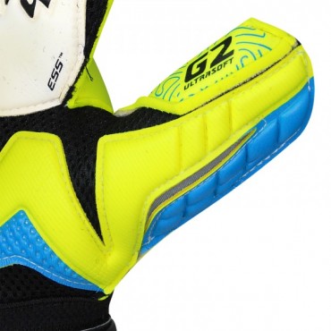 REUSCH WAORANI PRO G2 LTD WORLD CUP 2014 BRANKÁŘSKÉ RUKAVICE - Bílá, Modrá č.2