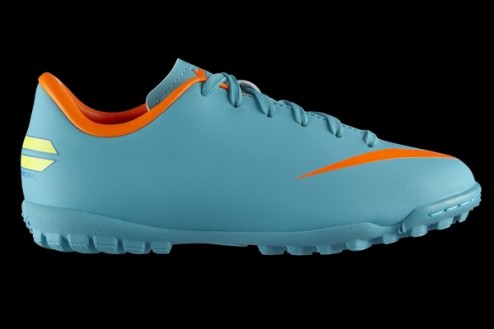 NIKE MERCURIAL VICTORY III TF SENIORSKÉ TURFY - Modrá, Oranžová č.1