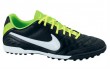 NIKE 509089-013 TIEMPO NATURAL IV LTR TF TURFY PÁNSKÉ - Černá, Neon zelená č.1