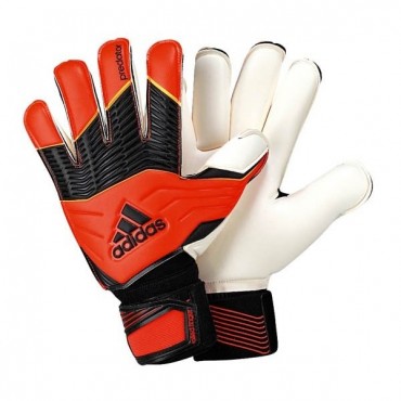 ADIDAS PREDATOR ROLLED FINGER BRANKAŘSKÉ RUKAVICE ČERVENÁ,ČERNÁ - Červená, Černá č.1