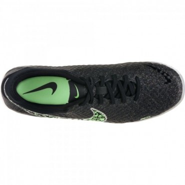 NIKE ELASTICO FINALE II SÁLOVKY ČERNÁ,ZELENÁ - Černá, Zelená č.3