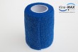 KINE-MAX COHESIVE ELASTIC BANDAGE ELASTICKÁ SAMOFIXAČNÍ BANDÁŽ 7,5cm x 4,5m - Modrá č.2