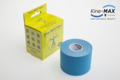 KINE-MAX SUPER-PRO COTTON KINESIO TEJP 5cm x 5m - Modrá