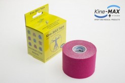 KINE-MAX SUPER-PRO COTTON KINESIO TEJP 5cm x 5m - Růžová