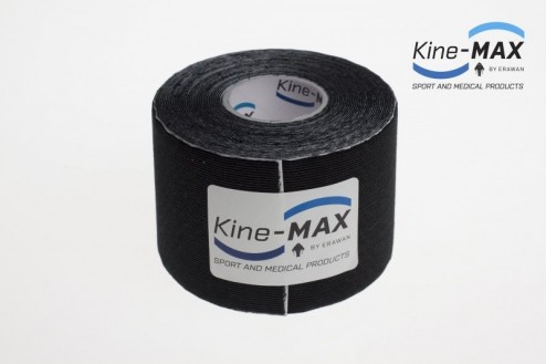 KINE-MAX SUPER-PRO RAYON KINESIO TEJP 5cm x 5m - Černá č.2