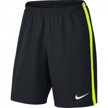 NIKE SQUAD STRIKE LGR WVN SHORT TRENKY BEZ SLIPŮ - Černá, Žlutá č.1