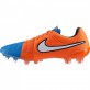 NIKE TIEMPO LEGEND V FG KOPAČKY - Modrá, Oranžová č.2