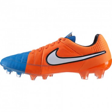 NIKE TIEMPO LEGEND V FG KOPAČKY - Modrá, Oranžová č.2