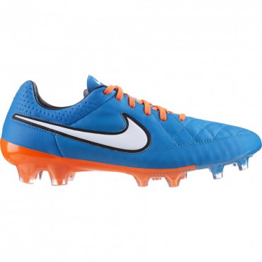 NIKE TIEMPO LEGEND V FG KOPAČKY - Modrá, Oranžová č.1
