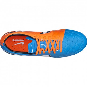 NIKE TIEMPO LEGEND V FG KOPAČKY - Modrá, Oranžová č.3