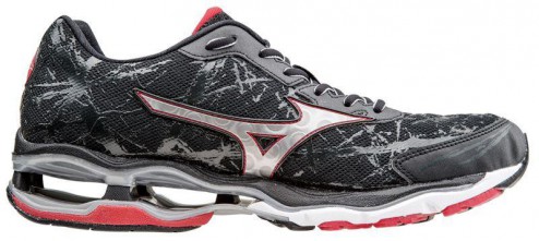 MIZUNO WAVE CREATION 16 BĚŽECKÉ BOTY PÁNSKÉ - Černá, Šedá č.2