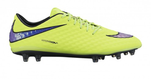 NIKE HYPERVENOM PHANTOM FG KOPAČKY SENIORSKÉ - Neon žlutá, Fialová č.1