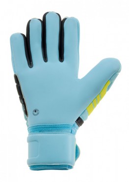 UHLSPORT  ELIMINATOR ABSOLUTGRIP HN BRANKAŘSKÉ RUKAVICE - Světle modrá č.3