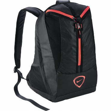 NIKE FOOTBALL SHIELD BACKPACK BATOH - Černá, Šedá č.1
