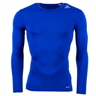 ADIDAS TF BASE LS THERMO TRIKO DLOUHÝ RUKÁV PÁNSKÝ - Modrá č.1