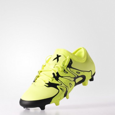 ADIDAS X 15.2 FG/AG KOPAČKY PÁNSKÉ - Neon žlutá č.5