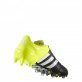 ADIDAS ACE 15.1 FG/AG KOŽENÉ KOPAČKY PÁNSKÉ - Černá, Neon žlutá č.2