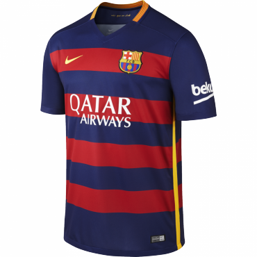 NIKE FC BARCELONA HOME STADIUM JSY REPLIKA DRES PÁNSKÝ - Tmavé modrá, Vínová č.1