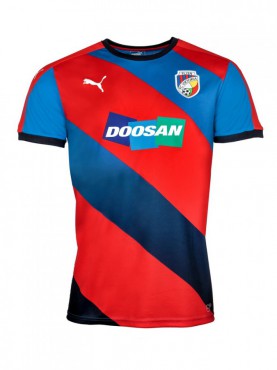 PUMA FC VIKTORIA PLZEŇ ORIGINÁL DRES DĚTSKÝ - Červená, Modrá č.1