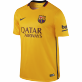 NIKE FC BARCELONA AWAY STADIUM REPLIKA DRES PÁNSKÝ - Žlutá, Tm.modrá č.1