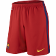NIKE FC BARCELONA SHORT TRENKY PÁNSKÉ - Červená č.1
