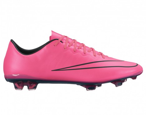 NIKE MERCURIAL VAPOR X FG KOPAČKY PÁNSKÉ - Růžová č.1