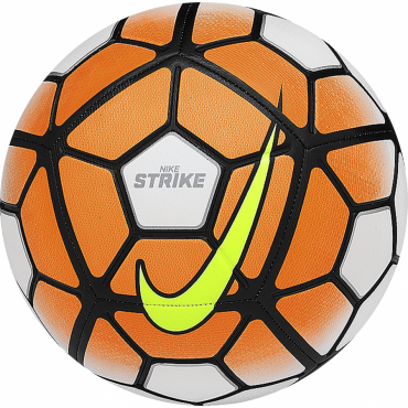 NIKE STRIKE FOTBALOVÝ MÍČ vel.4 - Bílá, Oranžová č.1