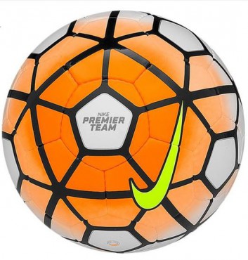 NIKE PREMIER TEAM FIFA MÍČ FOTBAL - Bílá, Oranžová č.1