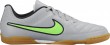 NIKE TIEMPO RIO II JR IC JUNIORSKÉ SÁLOVKY - Šedá, Zelená č.1