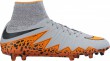 NIKE HYPERVENOM PHANTOM II FG KOPAČKY PÁNSKÉ - Šedá, Oranžová č.1