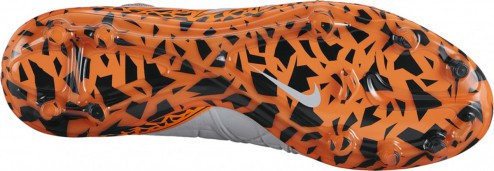 NIKE HYPERVENOM PHANTOM II FG KOPAČKY PÁNSKÉ - Šedá, Oranžová č.2