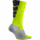 NIKE MATCHFIT FOOTBALL CREW PONOŽKY - Neon žlutá, Černá č.3