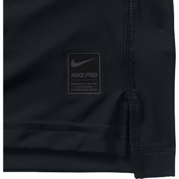 NIKE PRO COOL COMPRESSION TERMO TRIKO BEZ RUKÁVŮ - Černá č.5