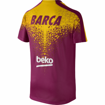 NIKE FC BARCELONA TRÉNINKOVÝ DRES DĚTSKÝ - Růžová č.2