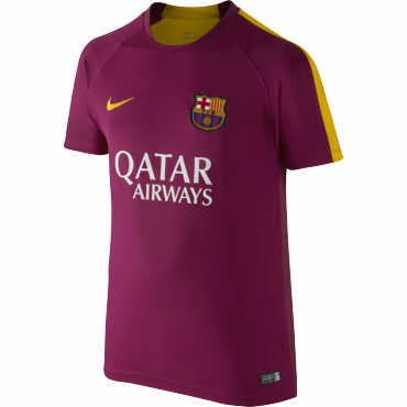 NIKE FC BARCELONA TRÉNINKOVÝ DRES DĚTSKÝ - Růžová č.1