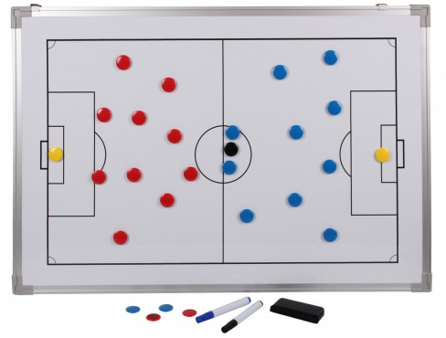 MAGNETICKÁ TABULE 90 x 60 cm FOTBAL č.1