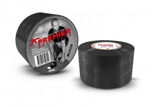 PREMIER SOCK TAPE PRO ES 38mm x 20m FIXAČNÍ PÁSKA NA CHRÁNIČE - Černá č.1