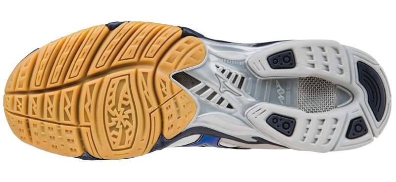 MIZUNO WAVE BOLT 4 VOLEJBALOV BOTY P NSK B l Modr