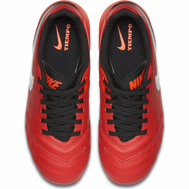 NIKE JR TIEMPO LEGEND VI FG KOPAČKY DĚTSKÉ - Červená č.5