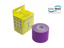 KINE-MAX SUPER-PRO COTTON KINESIO TEJP 5cm x 5m - Fialová