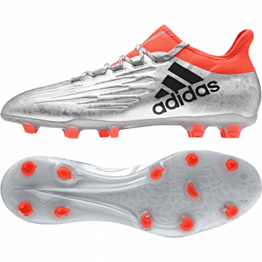 ADIDAS X 16.2 FG KOPAČKY PÁNSKÉ - Stříbrná č.1