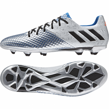 ADIDAS MESSI 16.2 FG KOPAČKY PÁNSKÉ - Stříbrná, Modrá č.1