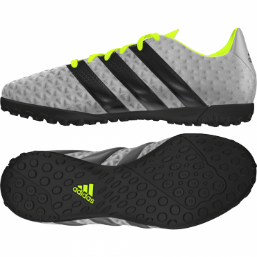 ADIDAS ACE 16.4 TF JR TURFY DĚTSKÉ - Stříbrná č.15