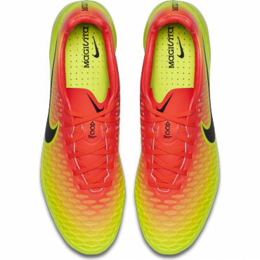 NIKE  MAGISTA OPUS FG KOPAČKY SENIORSKÉ - Neo žlutá, Oranžová č.4