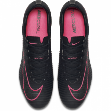 NIKE MERCURIAL VAPOR XI FG KOPAČKY PÁNSKÉ - Černá, Růžová č.4